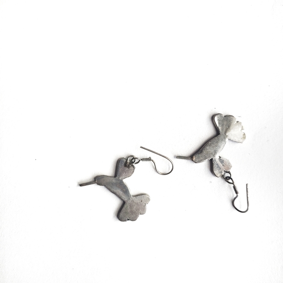 Mexican Hummingbird Earrings - Picture 2 of 2